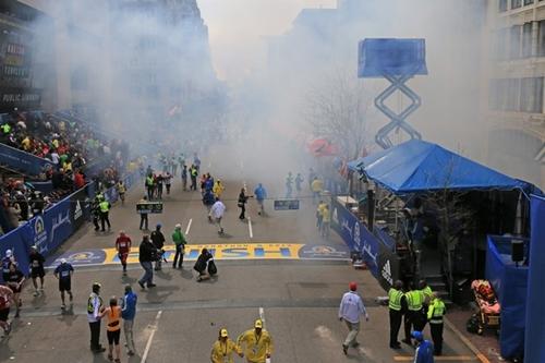 Explosao deixou três pessoas mortas há dois anos durante a Maratona de Boston / Foto: David L. Ryan / The Boston Globe via Getty Images